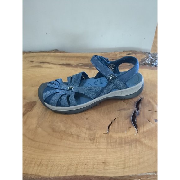 Womens Keen “Rose” Sport Sandals Hiking Sandals Shoes Blue Size 9.5 - Picture 8 of 10
